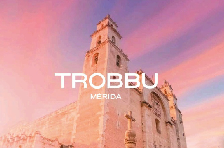 Portada del desarrollo TROBBU Mérida, Yucatán, México